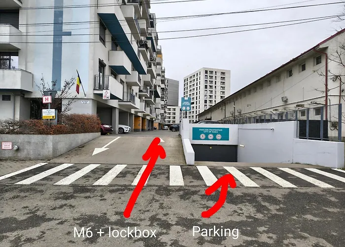 Ospitalier Clover - 2 King Beds, Free Undgrd Parking, 2bath 蒂米什瓦拉