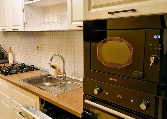 Apartman Ospitalier Clover - 2 King Beds, Free Undgrd Parking, 2bath Temesvár